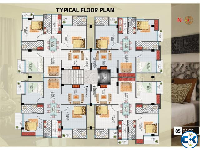 South Face Ready Flat For Sale at Mohammadpur large image 1