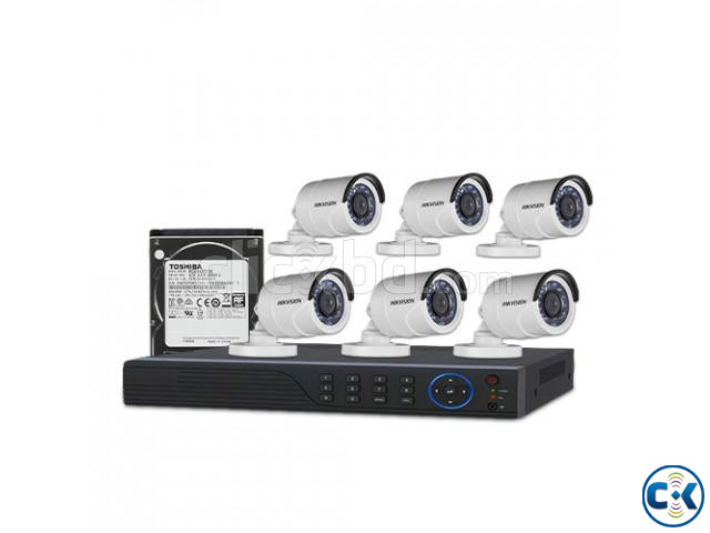 dahua 8pcs 2mp cctv camera 5 years service warranty large image 0