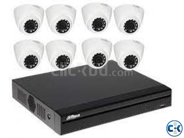 4Pcs CCTV Camera Package Full 2MP Camera large image 2