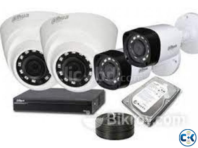 3pcs dahua 2mp mega cctv camera 5 years service warranty large image 2