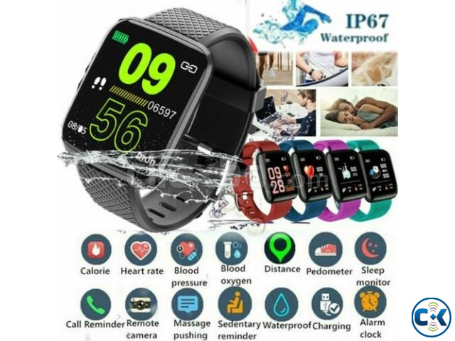 116Plus Smart Band Bluetooth Smart Bracelet large image 0