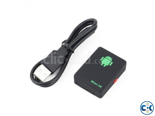 Mini A8 GSM SIM Card Global Real Time GPS Tracker large image 2