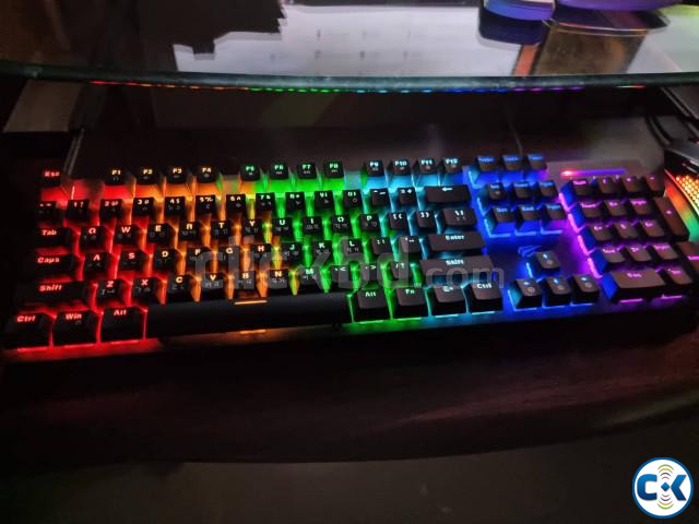 Mechanical Gaming Keyboard Havit HV-KB858L RGB Backlit large image 0