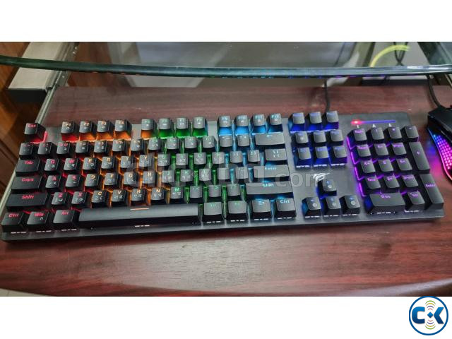 Mechanical Gaming Keyboard Havit HV-KB858L RGB Backlit large image 1