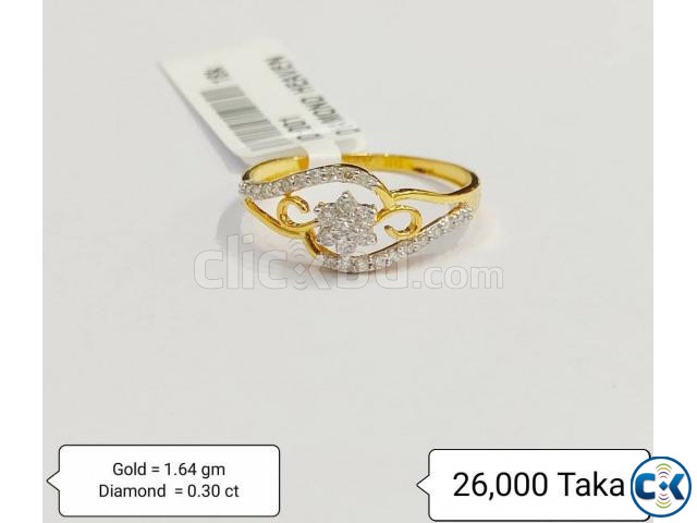 Diamond With Gold Ring large image 0