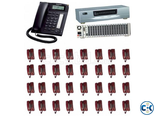 4 PCS TELEPHON SET IKE 8 PORT FULL PACKAGE large image 2