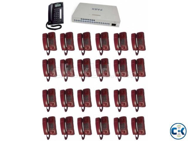 4 PCS TELEPHON SET IKE 8 PORT FULL PACKAGE large image 3