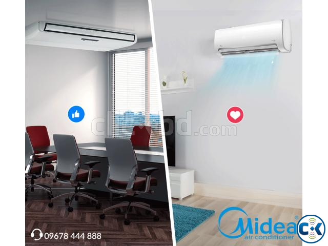 ঈদ ডিসকাউন্ট অফার Midea 1.5 ton 180 sqft coverage split ac large image 2