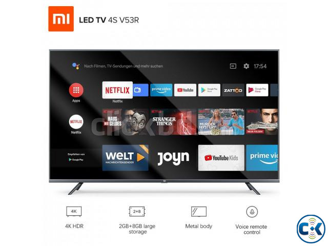 MI 4S 43 4k HDR Android LED TV -Global European  large image 3
