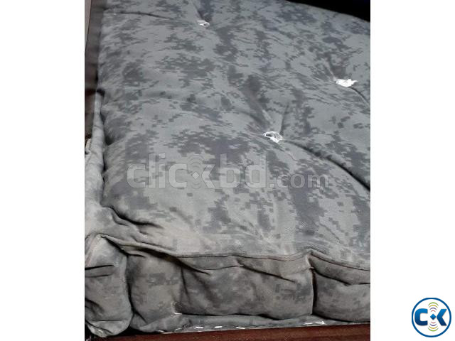 Malaysian Process Wood Bed - 5 7 with mattress large image 1