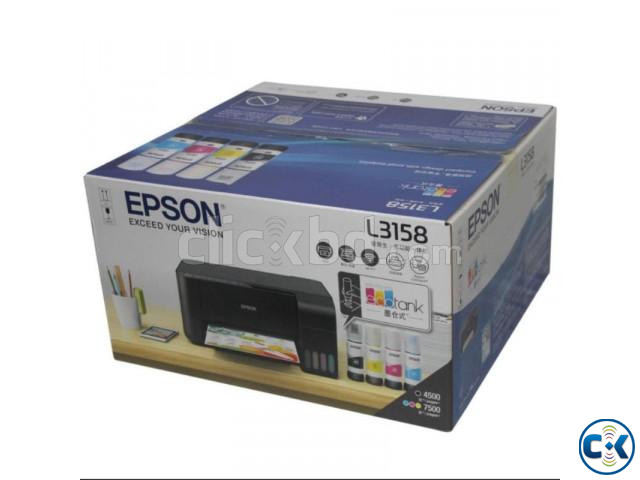 Epson EcoTank L3158 Wi-Fi Multifunction InkTank Printer large image 1