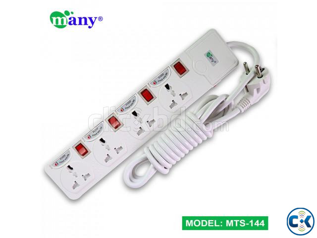 Many 3 Pin Socket Plug Model MTS-144-2P 3m large image 0