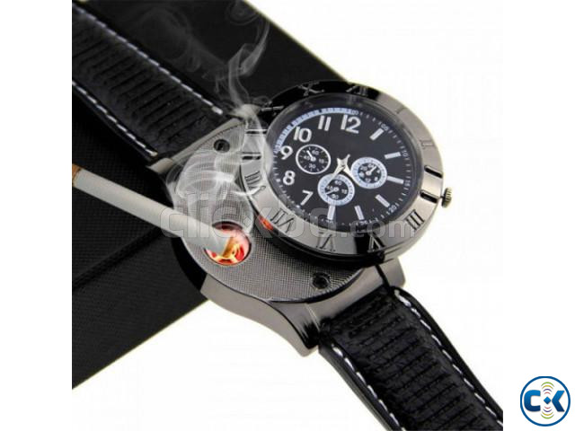 HUAYUE USB Charge Watch Lighter Rechargeable large image 1