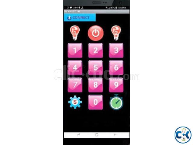 Android Smart Remote Control Switch- 2 Light 1 Fan large image 2
