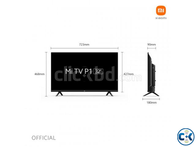 Original Xiaomi Mi P1 32 Smart Android HD TV large image 1