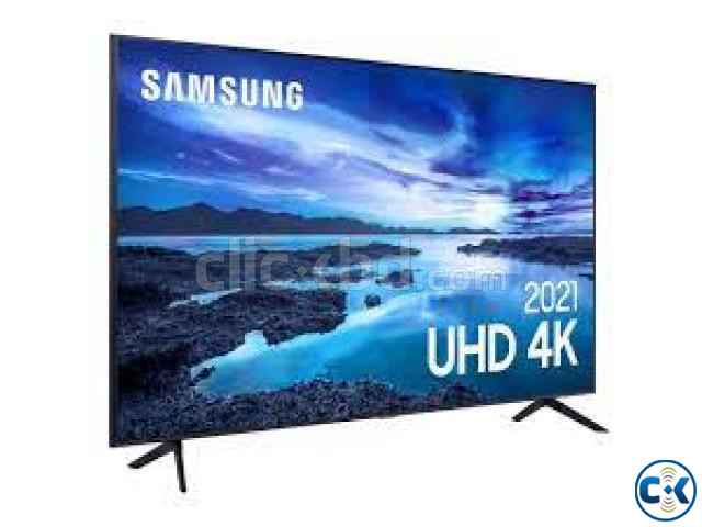 Samsung 55 Inch AU7700 4K UHD Voice Assistant Goole TV large image 0