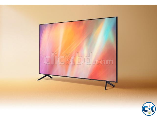 Samsung 55 Inch AU7700 4K UHD Voice Assistant Goole TV large image 1