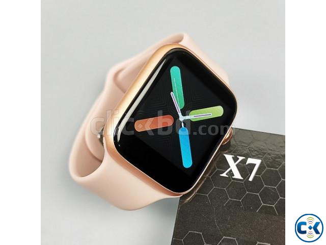 X7 Smart Watch Bluetooth Call Fitness Tracker Full Touch large image 1