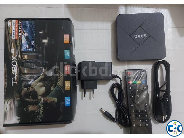 D905 Android TV Box Version 10.0 4GB RAM 32GB ROM WIFI large image 3