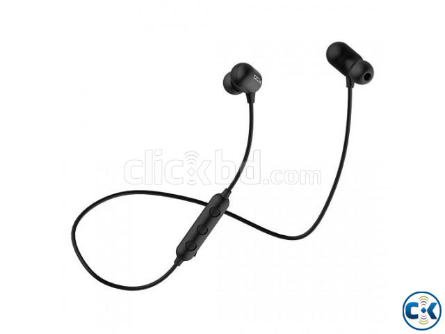 QCY S1 Wireless Bluetooth Sports Headphone - Original -Black large image 1