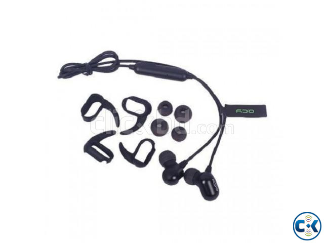 QCY S1 Wireless Bluetooth Sports Headphone - Original -Black large image 3