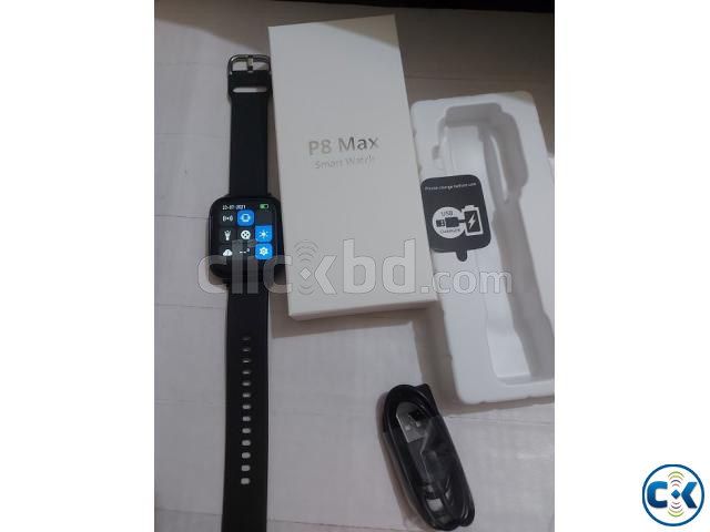 Colmi P8 Max Smartwatch Waterproof Calling Option Touch large image 3