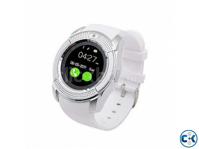V8 Smart Watch single Sim Full Touch Call SMS Camera large image 2