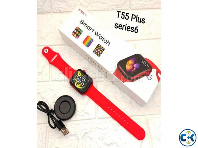 T55 Plus Smart watch Series 6 Main screen size 1.75 inch large image 3