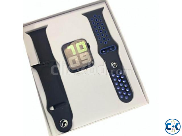 T55 Smart Watch Dual Belt Full Touch Calling Option large image 2
