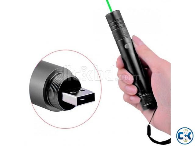 USB Charge 111A Green Laser Pointer large image 0
