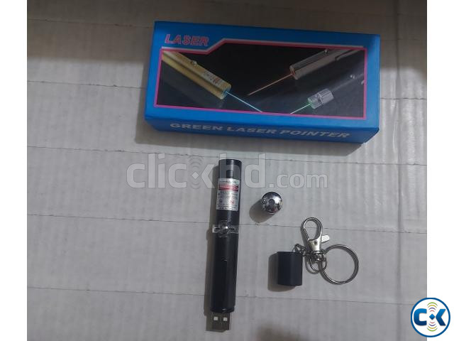USB Charge 111A Green Laser Pointer large image 3