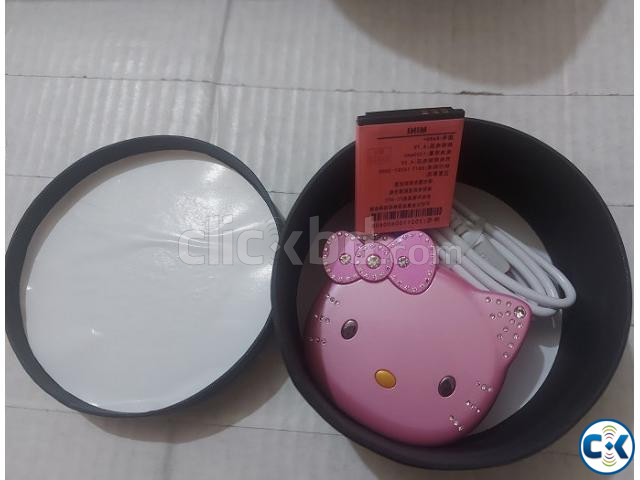Hello Kitty K688 Mini Folding Mobile Phone large image 2