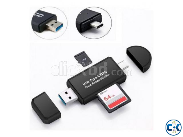 OTG Card Reader USB Type C Option large image 0