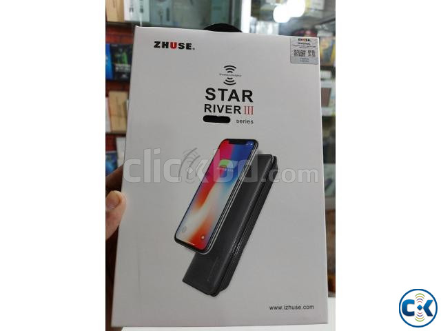 Zhuse Star River Series 3 Wireless Power Bank Leather Wallet large image 4