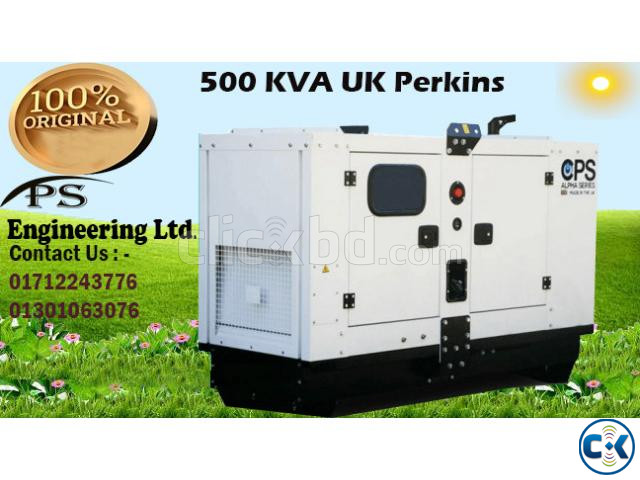 Best Quality 500KVA UK Perkins Generator Price in BD large image 0