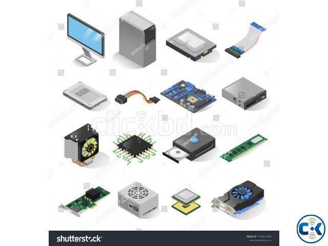 Computer Hardware Parts Used  large image 0