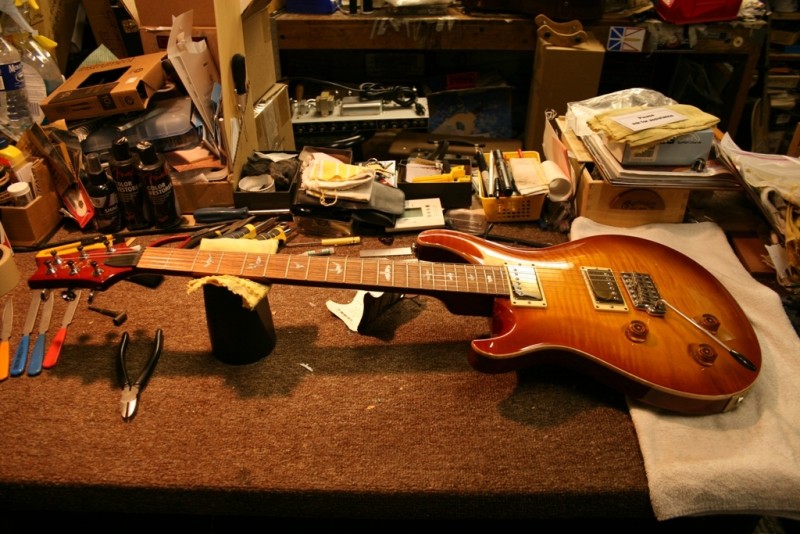 Guitar servicing. Refurbish your old guitar. large image 0