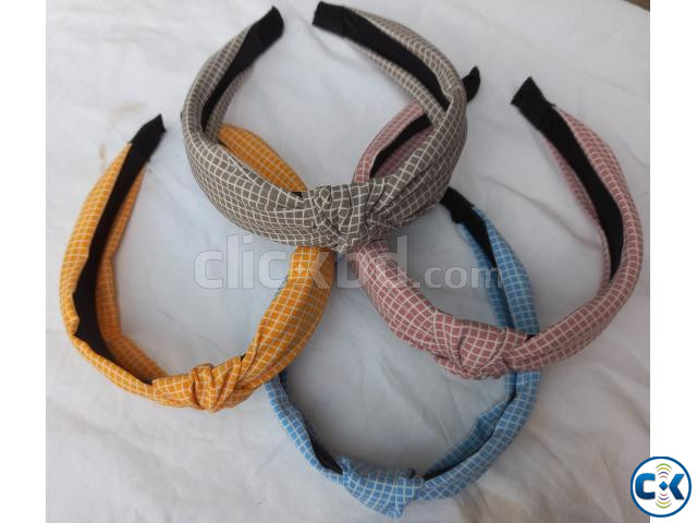 Fashion Fabric Knotted Headband large image 0