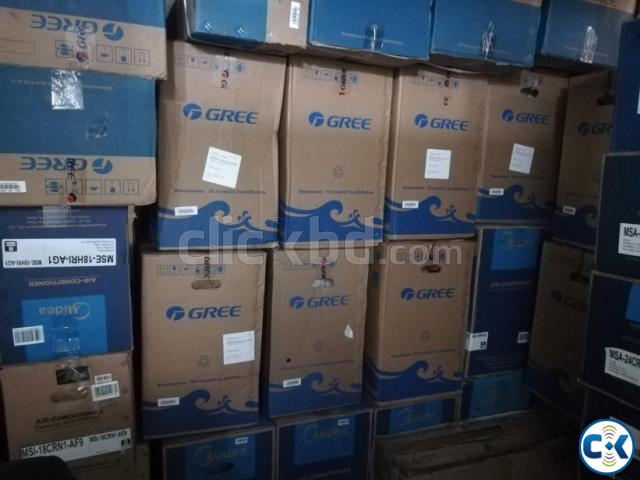 GREE 1.5 TON GSH-18PUV410 INVERTER SPLIT HOT COOL AC large image 3