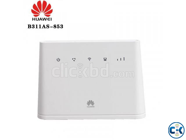 Huawei B311As-853 4G Sim Supported WIFI Router with Lan port large image 3