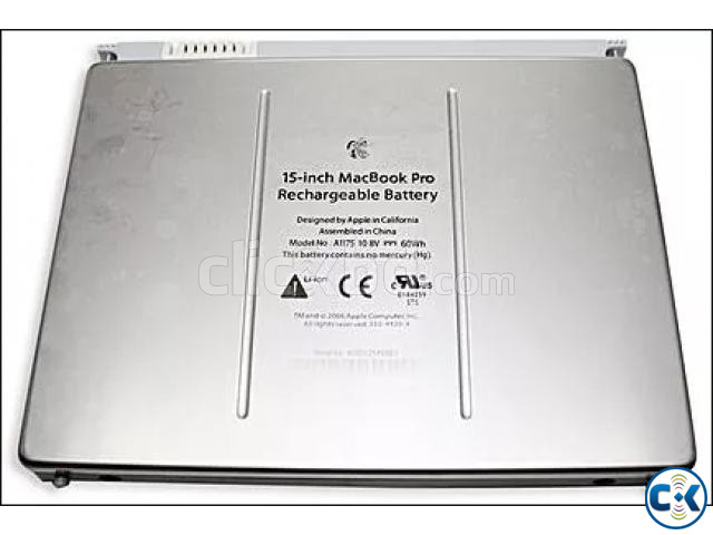 Apple 15 inch Macbook Pro 15 A1175 Silver Laptop Battery large image 0