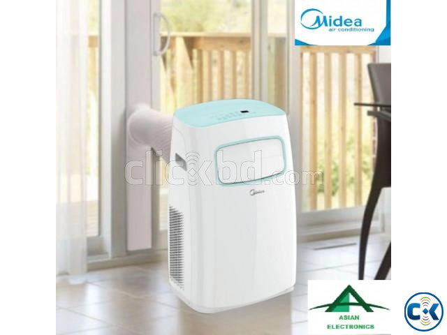 Midea 1.0 ton portable ac mobile type 12000 BTU large image 0
