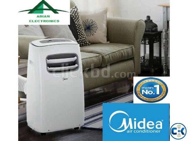 Midea 1.0 ton portable ac mobile type 12000 BTU large image 1