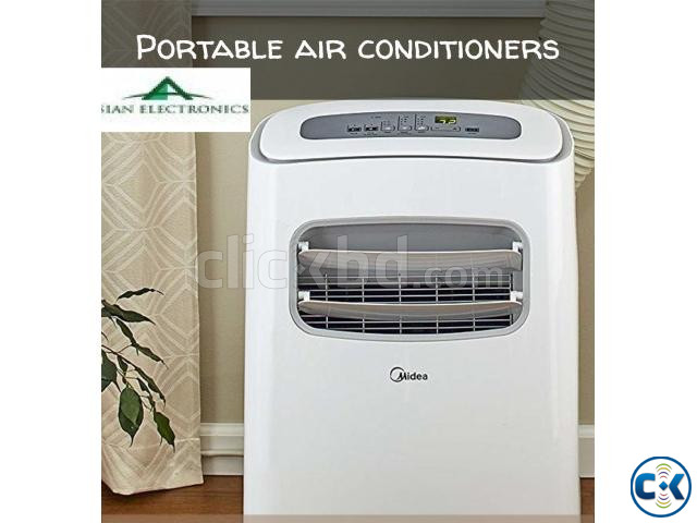Midea 1.0 ton portable ac mobile type 12000 BTU large image 2