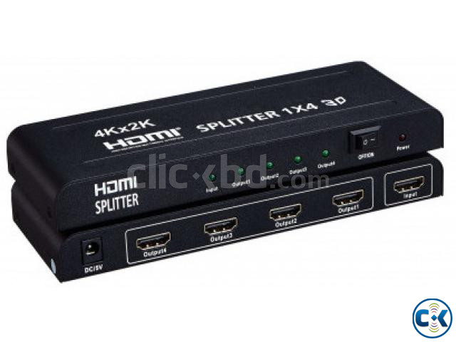 4-Port HDMI 1.4V 4K Splitter large image 0