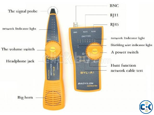 Baoyilon BYL-A1 Multi-Functional Network Cable Tester large image 1