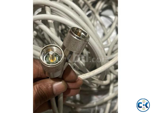 MPD400 Coaxial Cable with UHF PL259 Male Crimp Connectors  large image 0