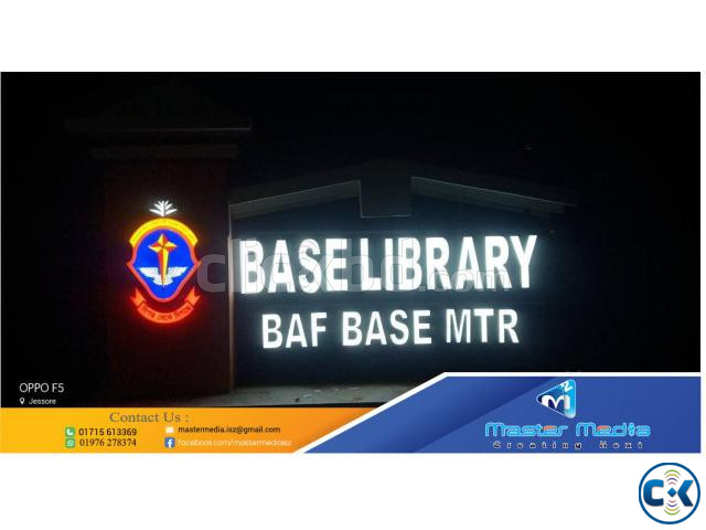 3D LED Latter Signboard SS Letter making Bangladesh large image 0