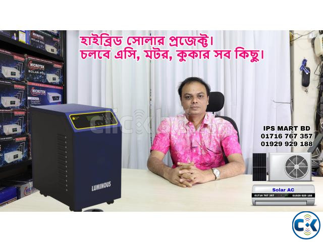 10 KW Hybrid Solar IPS NXT 12.5 KVA large image 0