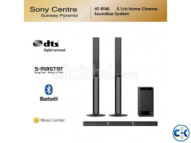 SONY HT-RT40 DOLBY BLUETOOTH SOUNDBAR 5.1 large image 2